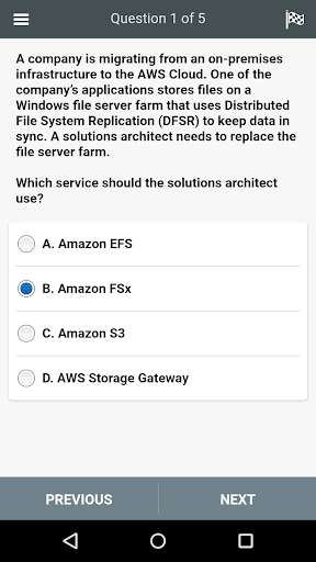 Run android online APK SAA-C02 Practice Exam - AWS SA Associate 2 from MyAndroid or emulate SAA-C02 Practice Exam - AWS SA Associate 2 using MyAndroid