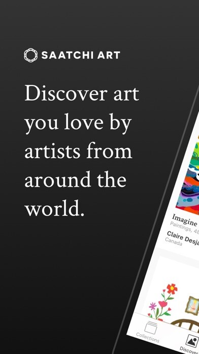 Emulate iPhone app Saatchi Art: Buy Original Art using MyAndroid