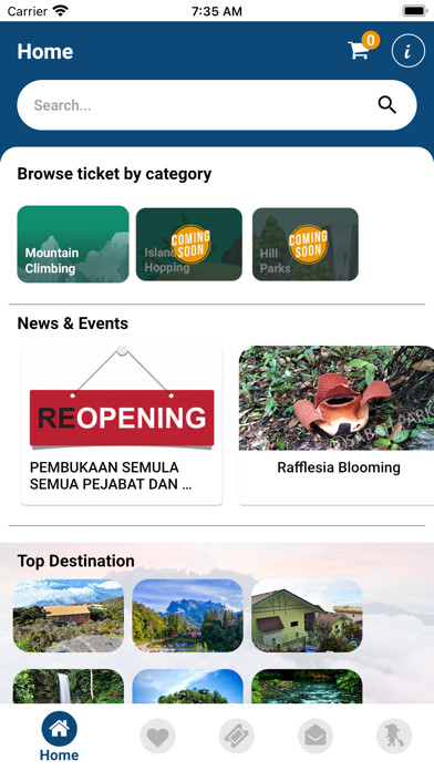 Emulate iPhone app Sabah Parks ePay using MyAndroid Emulate iPhone app Sabah Parks ePay using MyAndroid