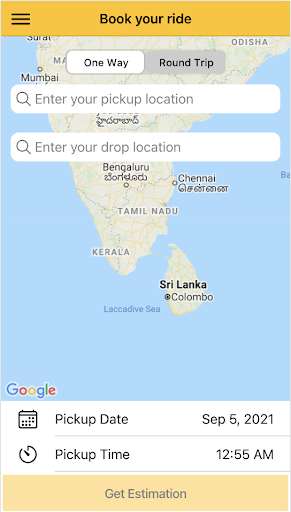 Run android online APK Sabari Drop Taxi - One Way & Outstation Drop Taxi from MyAndroid or emulate Sabari Drop Taxi - One Way & Outstation Drop Taxi using MyAndroid