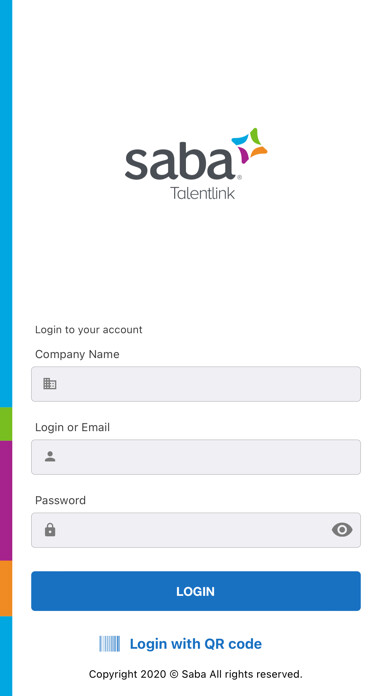 Emulate iPhone app Saba TalentLink using MyAndroid