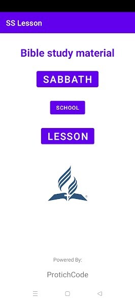 Run android online APK Sabbath School Lesson from MyAndroid or emulate Sabbath School Lesson using MyAndroid