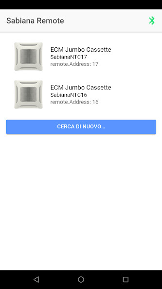 Run android online APK Sabiana BLE from MyAndroid or emulate Sabiana BLE using MyAndroid