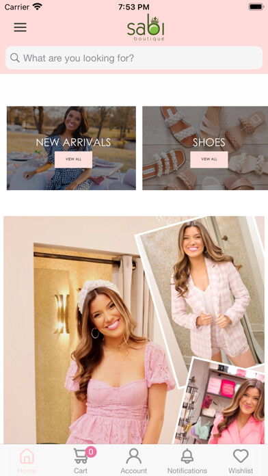 Emulate iPhone app Sabi Boutique using MyAndroid Emulate iPhone app Sabi Boutique using MyAndroid