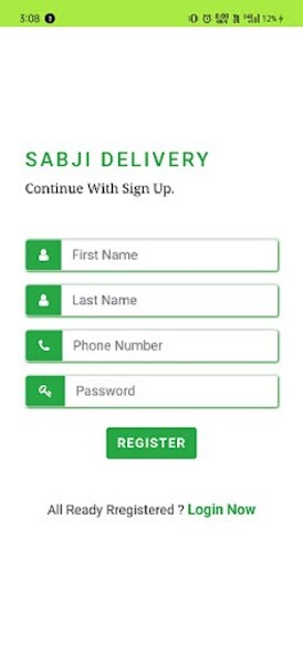 Run android online APK Sabji Delivery from MyAndroid or emulate Sabji Delivery using MyAndroid