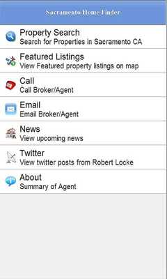 Emulate Android APK Sacramento Home Finder