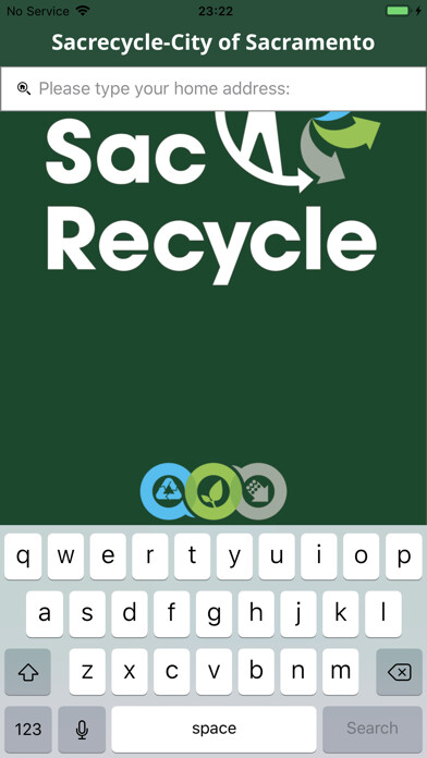 Emulate iPhone app Sacrecycle-City of Sacramento using MyAndroid