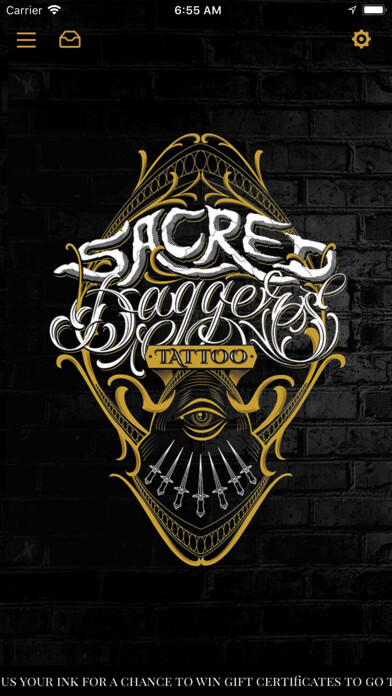 Emulate iPhone app Sacred Daggers Tattoo using MyAndroid Emulate iPhone app Sacred Daggers Tattoo using MyAndroid