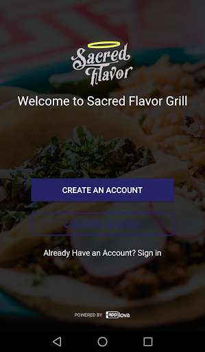 Run android online APK Sacred Flavor Grill from MyAndroid or emulate Sacred Flavor Grill using MyAndroid Run android online APK Sacred Flavor Grill from MyAndroid or emulate Sacred Flavor Grill using MyAndroid