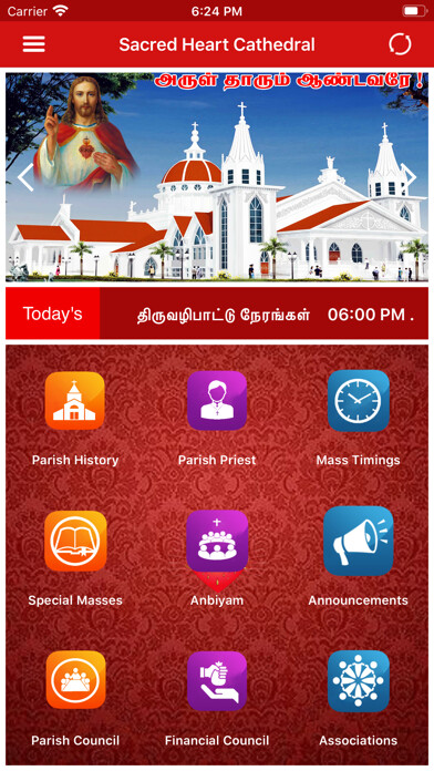 Emulate iPhone app Sacred Heart Cathedral using MyAndroid Emulate iPhone app Sacred Heart Cathedral using MyAndroid
