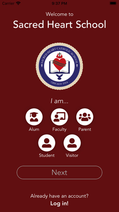 Emulate iPhone app Sacred Heart School, Chicago using MyAndroid Emulate iPhone app Sacred Heart School, Chicago using MyAndroid