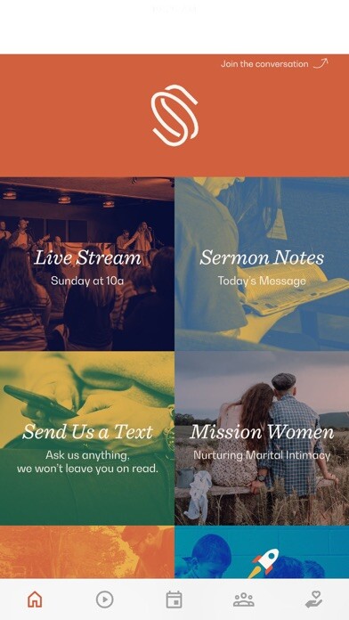 Emulate iPhone app Sacred Mission Church using MyAndroid