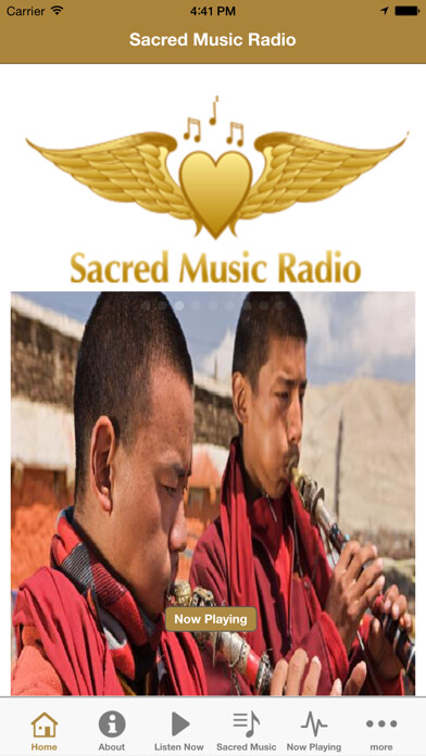 Emulate iPhone app Sacred Music Radio using MyAndroid Emulate iPhone app Sacred Music Radio using MyAndroid