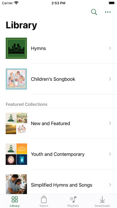Emulate iPhone app Sacred Music using MyAndroid Emulate iPhone app Sacred Music using MyAndroid