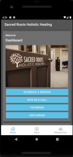 Run android online APK Sacred Roots Holistic Healing from MyAndroid or emulate Sacred Roots Holistic Healing using MyAndroid