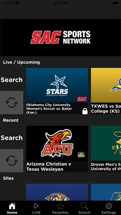 Emulate iPhone app SAC Sports Network using MyAndroid Emulate iPhone app SAC Sports Network using MyAndroid
