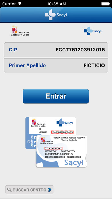 Emulate iPhone app SACYL CONECTA using MyAndroid Emulate iPhone app SACYL CONECTA using MyAndroid