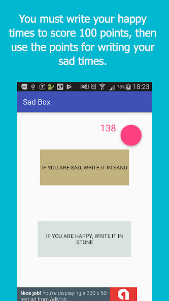 Run android online APK Sad box from MyAndroid or emulate Sad box using MyAndroid