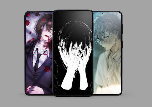 Run android online APK sad boy anime wallpapers from MyAndroid or emulate sad boy anime wallpapers using MyAndroid