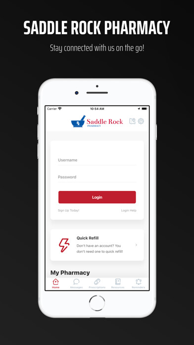 Emulate iPhone app Saddle Rock Pharmacy using MyAndroid Emulate iPhone app Saddle Rock Pharmacy using MyAndroid