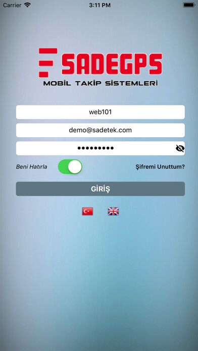Emulate iPhone app SADEGPS using MyAndroid