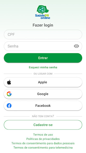 Run android online APK Saúde Online PR from MyAndroid or emulate Saúde Online PR using MyAndroid