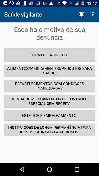 Run android online APK Saúde Vigilante from MyAndroid or emulate Saúde Vigilante using MyAndroid