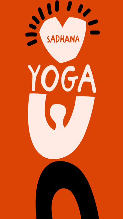 Emulate iPhone app Sadhana Yoga & Wellbeing using MyAndroid