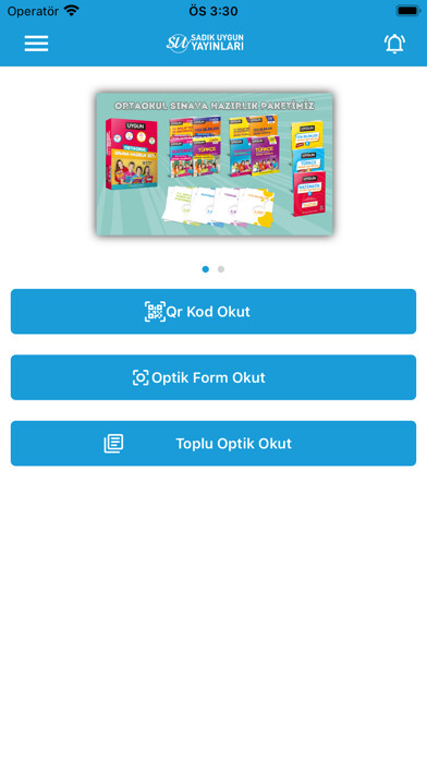 Emulate iPhone app Sadık Uygun Cep using MyAndroid