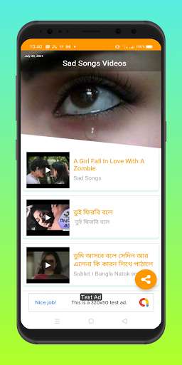 Run android online APK sad songs videos from MyAndroid or emulate sad songs videos using MyAndroid Run android online APK sad songs videos from MyAndroid or emulate sad songs videos using MyAndroid