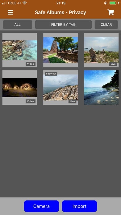 Emulate iPhone app Safe Albums - Privacy using MyAndroid Emulate iPhone app Safe Albums - Privacy using MyAndroid