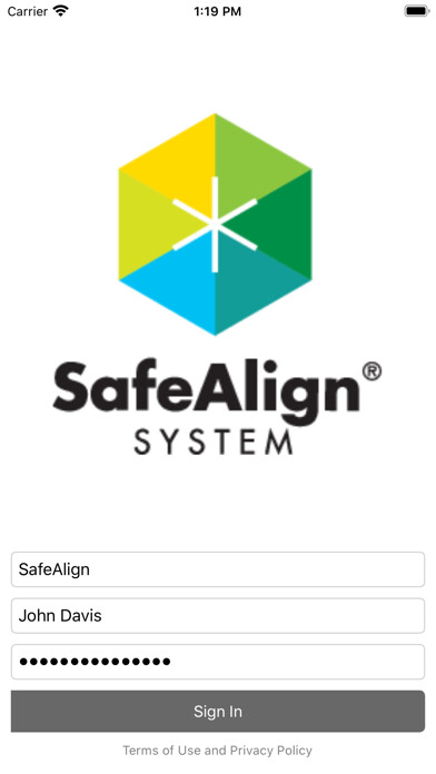 Emulate iPhone app SafeAlign using MyAndroid Emulate iPhone app SafeAlign using MyAndroid