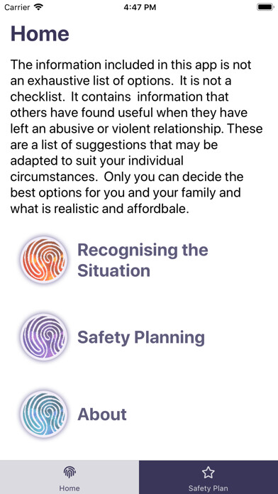Emulate iPhone app Safe Around Me using MyAndroid