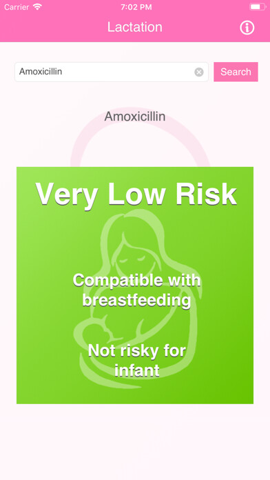 Emulate iPhone app Safe Breastfeeding using MyAndroid
