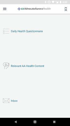Run android online APK SafeCheck with Advocate Aurora Health from MyAndroid or emulate SafeCheck with Advocate Aurora Health using MyAndroid Run android online APK SafeCheck with Advocate Aurora Health from MyAndroid or emulate SafeCheck with Advocate Aurora Health using MyAndroid