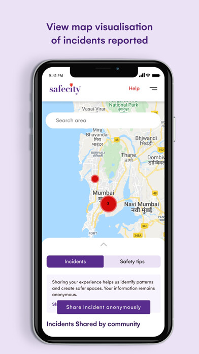 Emulate iPhone app Safecity App using MyAndroid