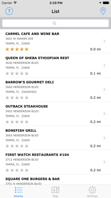 Emulate iPhone app Safe Dining - Florida using MyAndroid Emulate iPhone app Safe Dining - Florida using MyAndroid