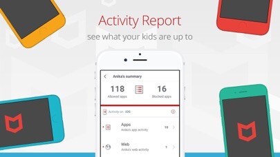 Emulate iPhone app Safe Family: Screen Time App using MyAndroid