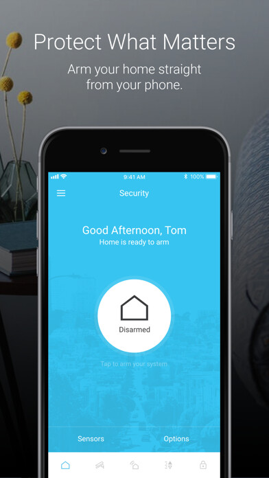 Emulate iPhone app Safe Home Security using MyAndroid