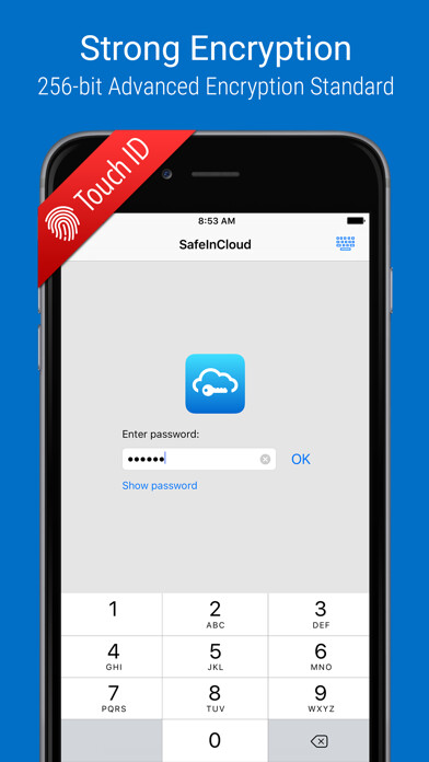 Emulate iPhone app SafeInCloud using MyAndroid Emulate iPhone app SafeInCloud using MyAndroid