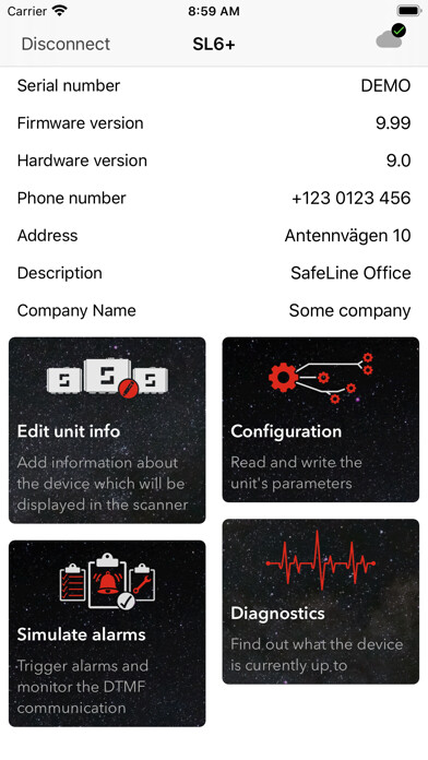 Emulate iPhone app SafeLine LYNX using MyAndroid Emulate iPhone app SafeLine LYNX using MyAndroid