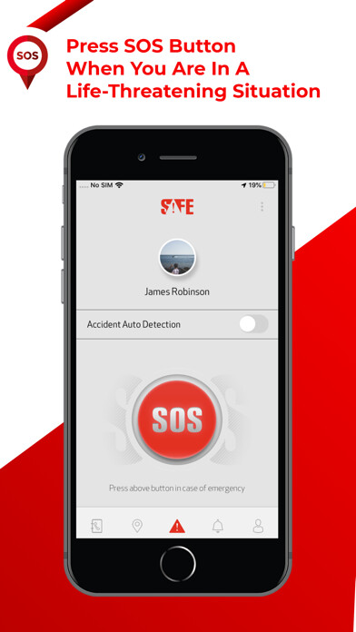 Emulate iPhone app Safe - Personal Safety Alert using MyAndroid Emulate iPhone app Safe - Personal Safety Alert using MyAndroid