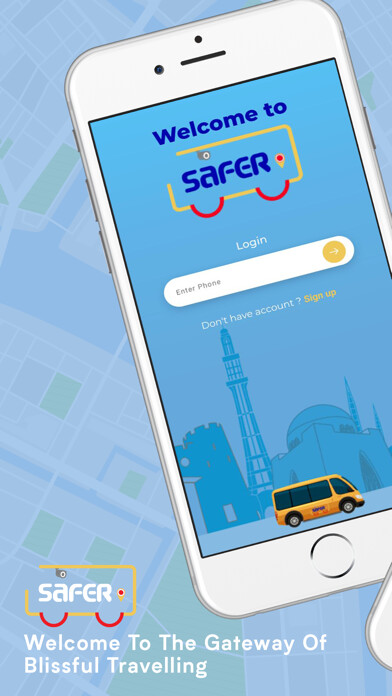 Emulate iPhone app Safer - Safe Transfers using MyAndroid