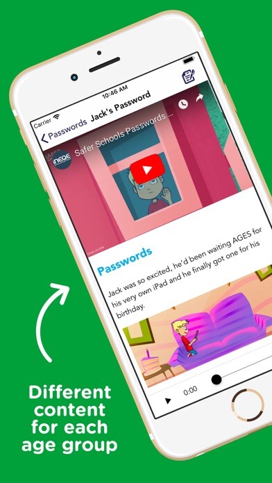 Emulate iPhone app Safer Schools using MyAndroid