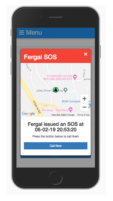 Emulate iPhone app Safer Walking using MyAndroid Emulate iPhone app Safer Walking using MyAndroid