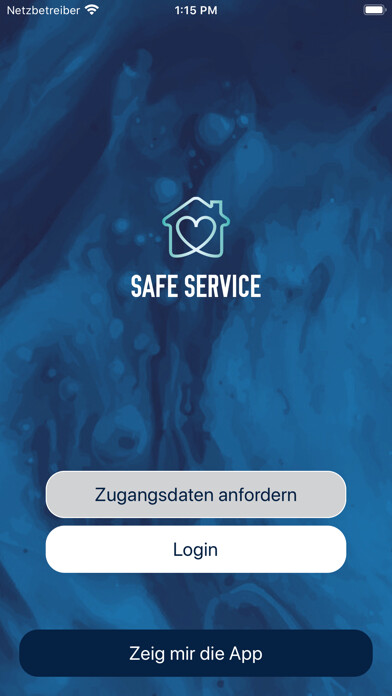 Emulate iPhone app SAFE SERVICE® using MyAndroid