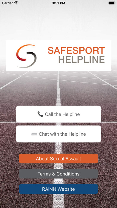 Emulate iPhone app SafeSport Helpline using MyAndroid Emulate iPhone app SafeSport Helpline using MyAndroid