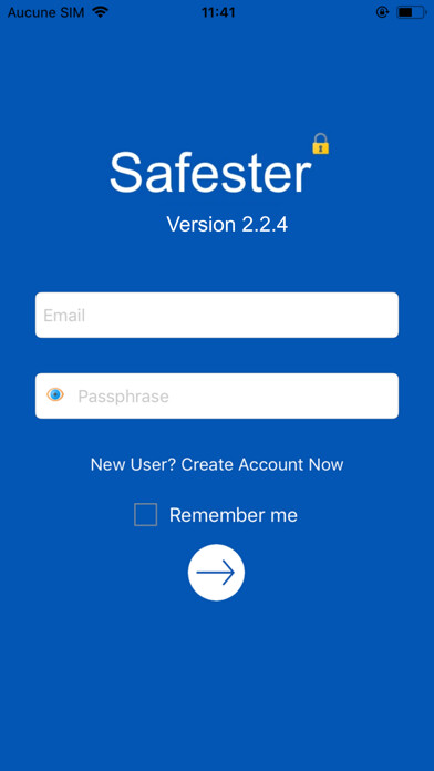 Emulate iPhone app Safester using MyAndroid
