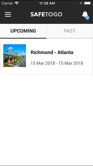 Emulate iPhone app SafeToGo using MyAndroid