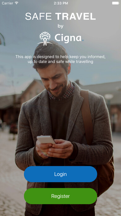 Emulate iPhone app Safe Travel by Cigna using MyAndroid Emulate iPhone app Safe Travel by Cigna using MyAndroid